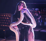 Шоу со змеей  в ночном клубе Сова (08 октября 2021)